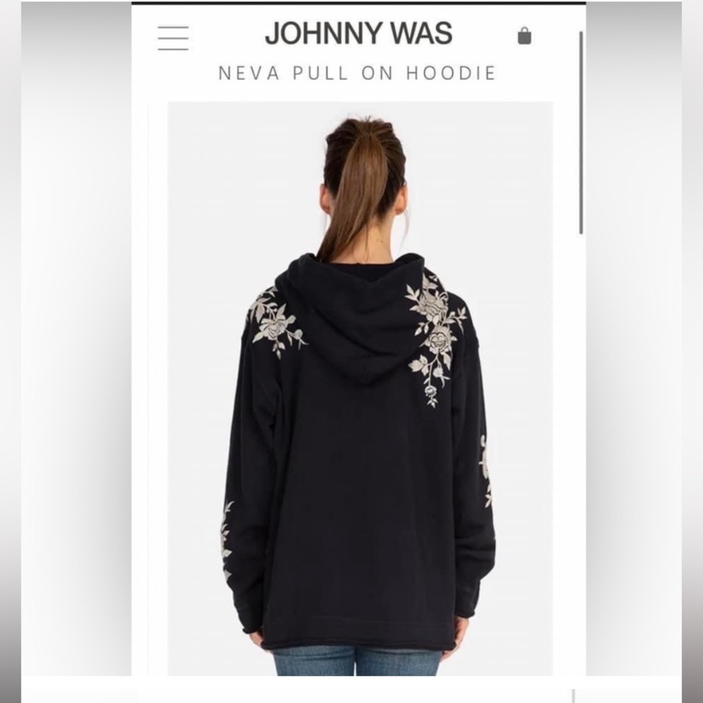 Johnny Was Embroidered Hoodie NWOT - Picture 4 of 11